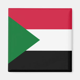 Sudan-Flagge Magnet