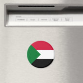 Sudan-Flagge Magnet (In Situ (Geschirrspüler))
