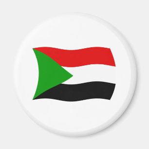 Sudan-Flagge-Magnet Magnet