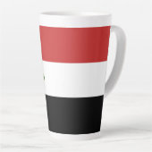 Sudan-Flagge Milchtasse (Rechte Ecke)