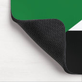 Sudan-Flagge Mousepad (Ecke)