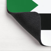 Sudan-Flagge Mousepad (Ecke)