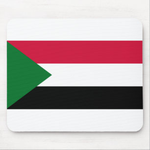 Sudan-Flagge Mousepad