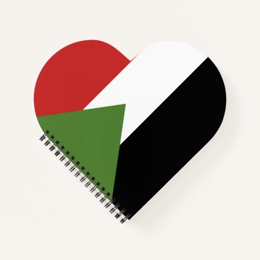 Sudan-Flagge Notizblock (Vorderseite)