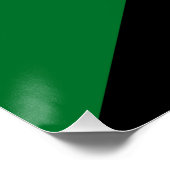Sudan-Flagge Poster (Ecke)