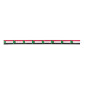 Sudan-Flagge Satinband (Vorderseite)
