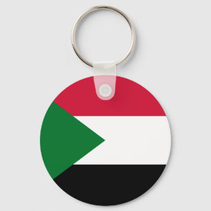 Sudan-Flagge Schlüsselanhänger
