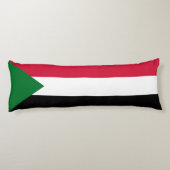 Sudan-Flagge Seitenschläferkissen (Rückseite)