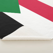 Sudan-Flagge Sherpadecke (3/4)