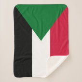 Sudan-Flagge Sherpadecke (Vorderseite)