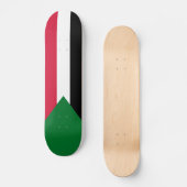 Sudan-Flagge Skateboard (Vorderseite)