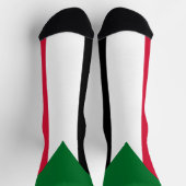 Sudan-Flagge Socken (Oben)