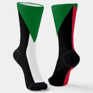 Sudan-Flagge Socken