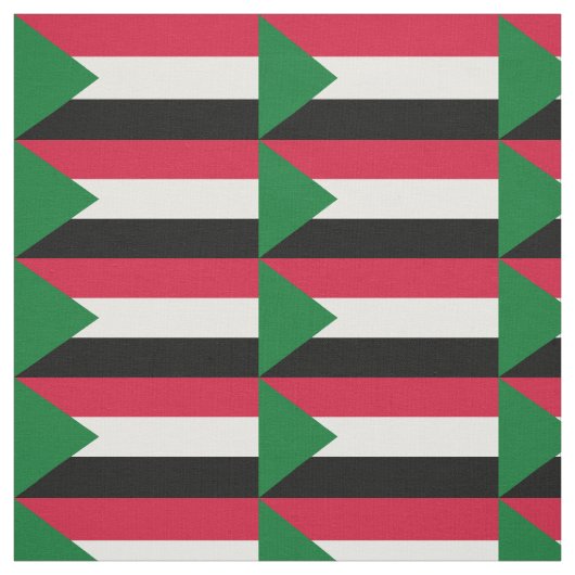 Sudan-Flagge Stoff (Muster)
