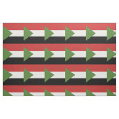 Sudan-Flagge Stoff (Fat Quarter (45,7 x 55,9 cm))