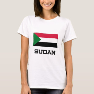 Sudan-Flagge T-Shirt