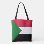 Sudan-Flagge Tasche (Rückseite)