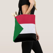Sudan-Flagge Tasche (Von Nahem)