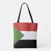 Sudan-Flagge Tasche (Rückseite)
