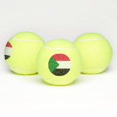Sudan-Flagge Tennisbälle (Multi)