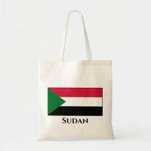 Sudan-Flagge Tragetasche