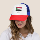 Sudan-Flagge Truckerkappe (Beispiel)