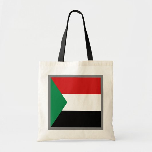 Sudan-Flaggen-Tasche Tragetasche (Vorne)