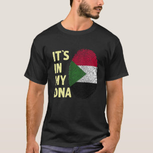Sudan in meinem sudanesischen Flaggenteam Sudan T-Shirt