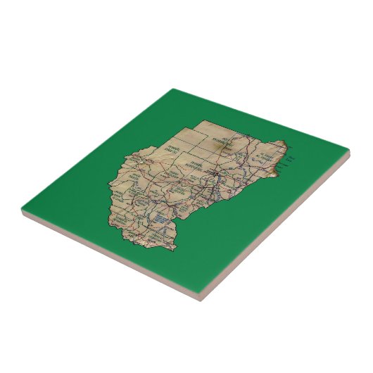 Sudan-Karten-Fliese Fliese (Seite)