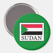 Sudan Magnet (Vorderseite/Rückseite)