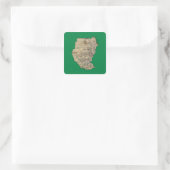 Sudan Map Sticker (Tasche)