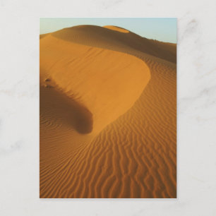Sudan, Norden (Nubien), Dünen in der Wüste Postkarte