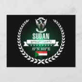 Sudan Postkarte (Vorderseite)