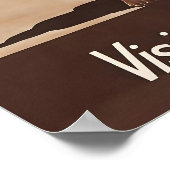 Sudan Print Sudanese Art Travel Poster  (Ecke)