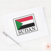 Sudan Rechteckiger Aufkleber (Umschlag)