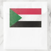 Sudan Rechteckiger Aufkleber (Tasche)