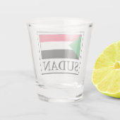 Sudan Schnapsglas (Rückseite)