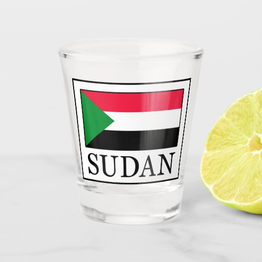 Sudan Schnapsglas (Vorderseite)