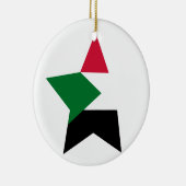 Sudan-Stern Keramikornament (Rechts)