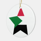 Sudan-Stern Keramikornament (Links)
