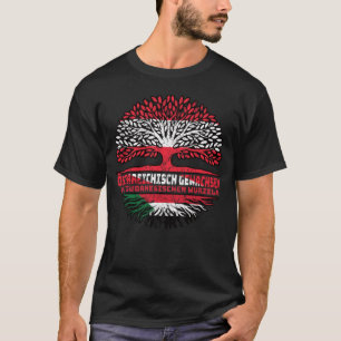 Sudan Sudanesisch Österreichisch Baum T-Shirt