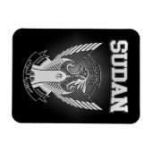 Sudan-Wappen Magnet (Horizontal)