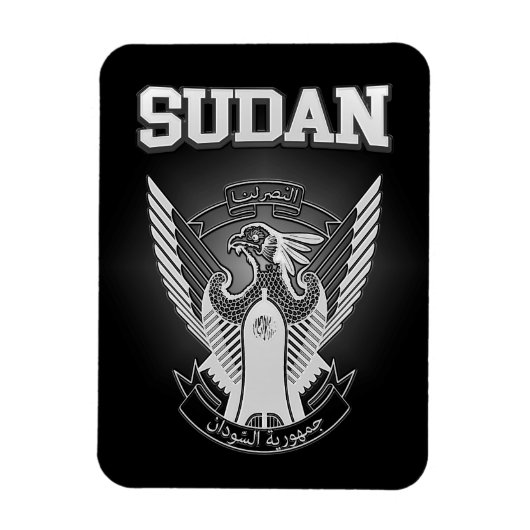 Sudan-Wappen Magnet (Vertikal)