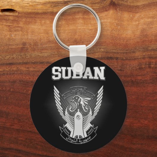 Sudan-Wappen Schlüsselanhänger (Vorderseite)
