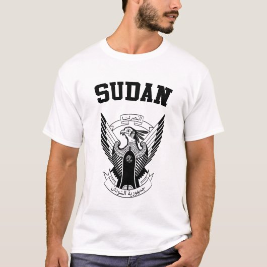 Sudan-Wappen T-Shirt (Vorderseite)