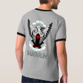Sudan-Wappen T-Shirt (Rückseite)