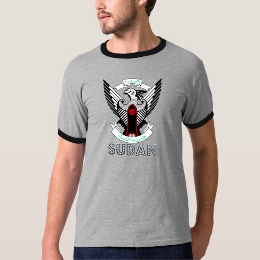 Sudan-Wappen T-Shirt (Vorderseite)