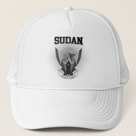 Sudan-Wappen Truckerkappe (Vorderseite)
