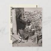 Sudanerin Postkarte (Vorne/Hinten)