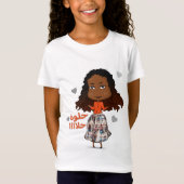 Sudanese Chibi Girl T-Shirt (Vorderseite)